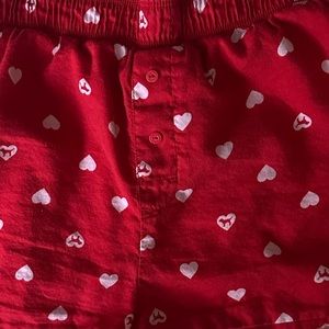 Victoria secret pink heart boxers
